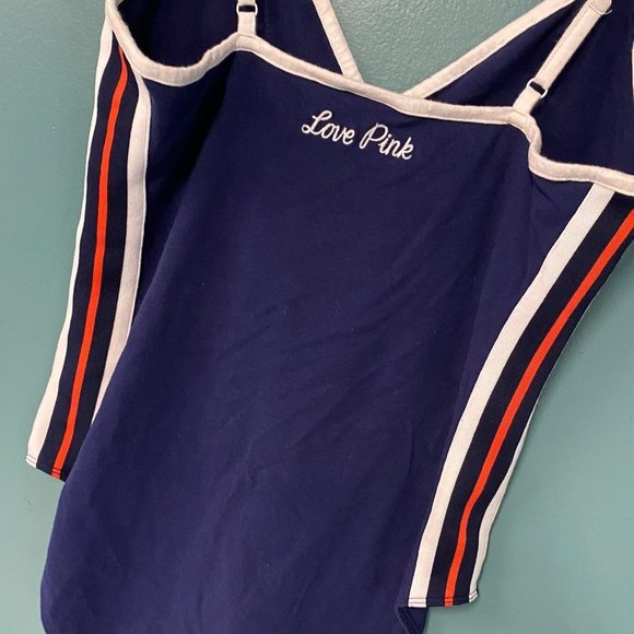 PINK Victoria's Secret Tops - Pink - Body Suit - Medium - Denver Bronco's Colors
